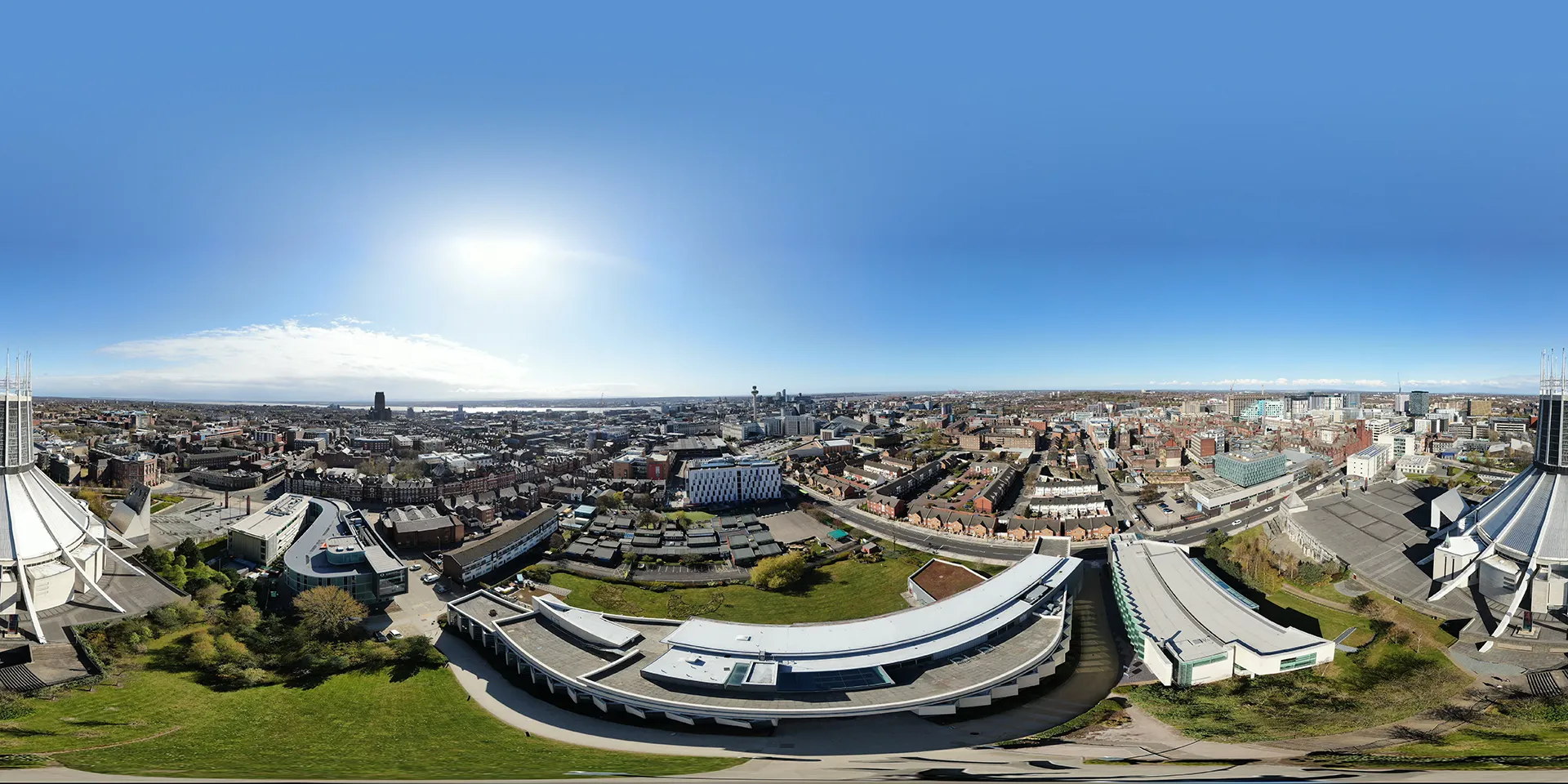 Liverpool Science park 360 panorama image