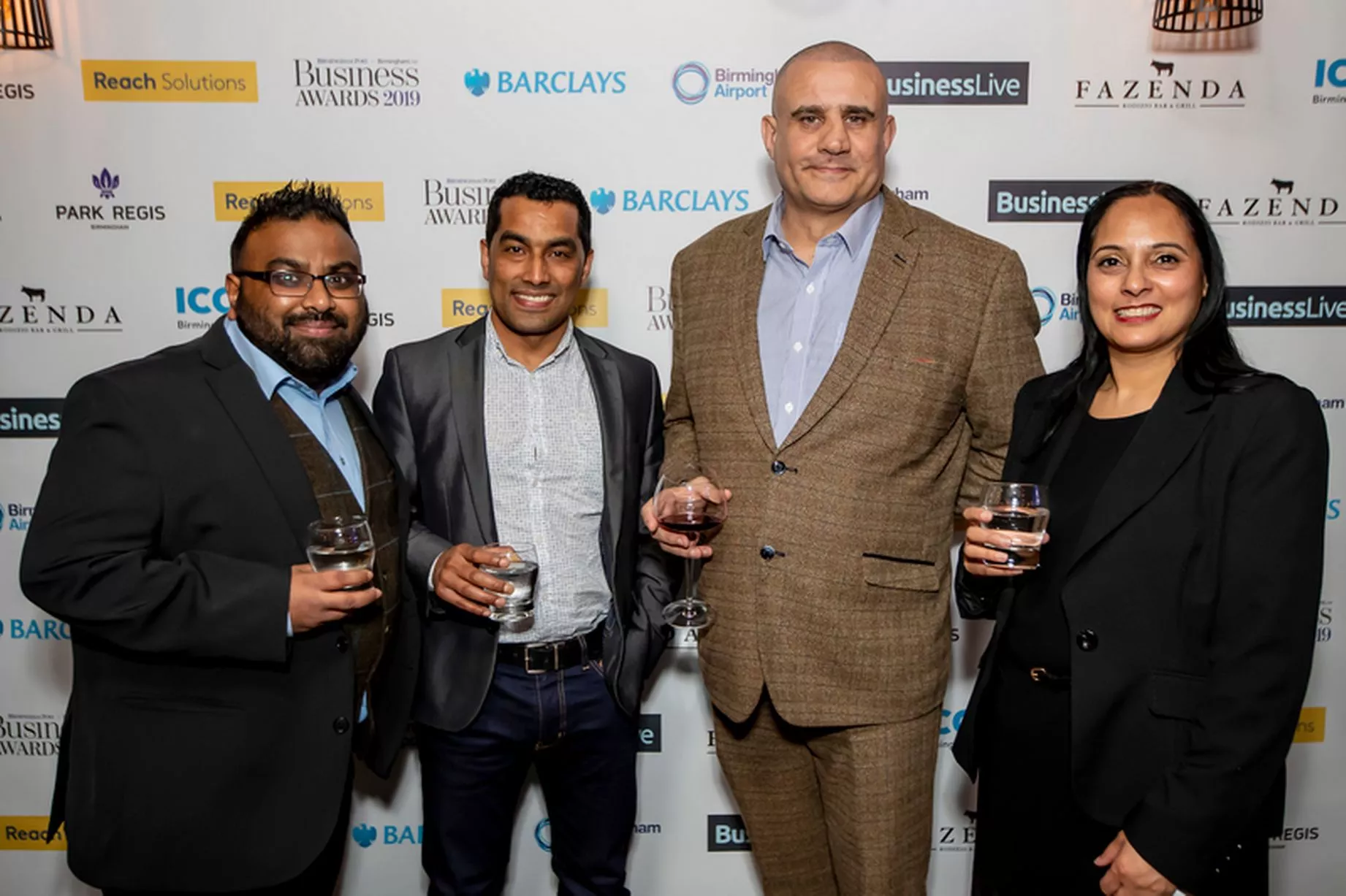 Paul Martin Cadman and his team at event